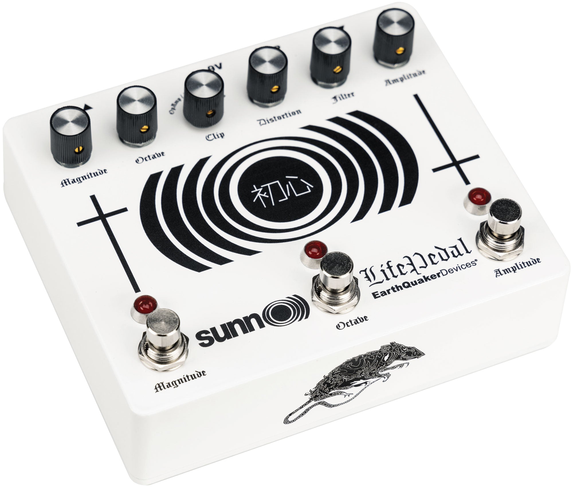 EarthQuaker Devices Sunn O))) Life Pedal V3 Limited Edition White