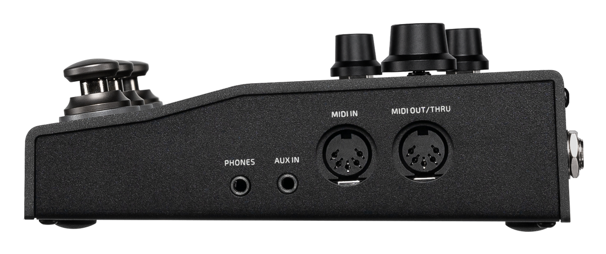 Hotone Voclas VE-300 vocal effects processor, right side view
