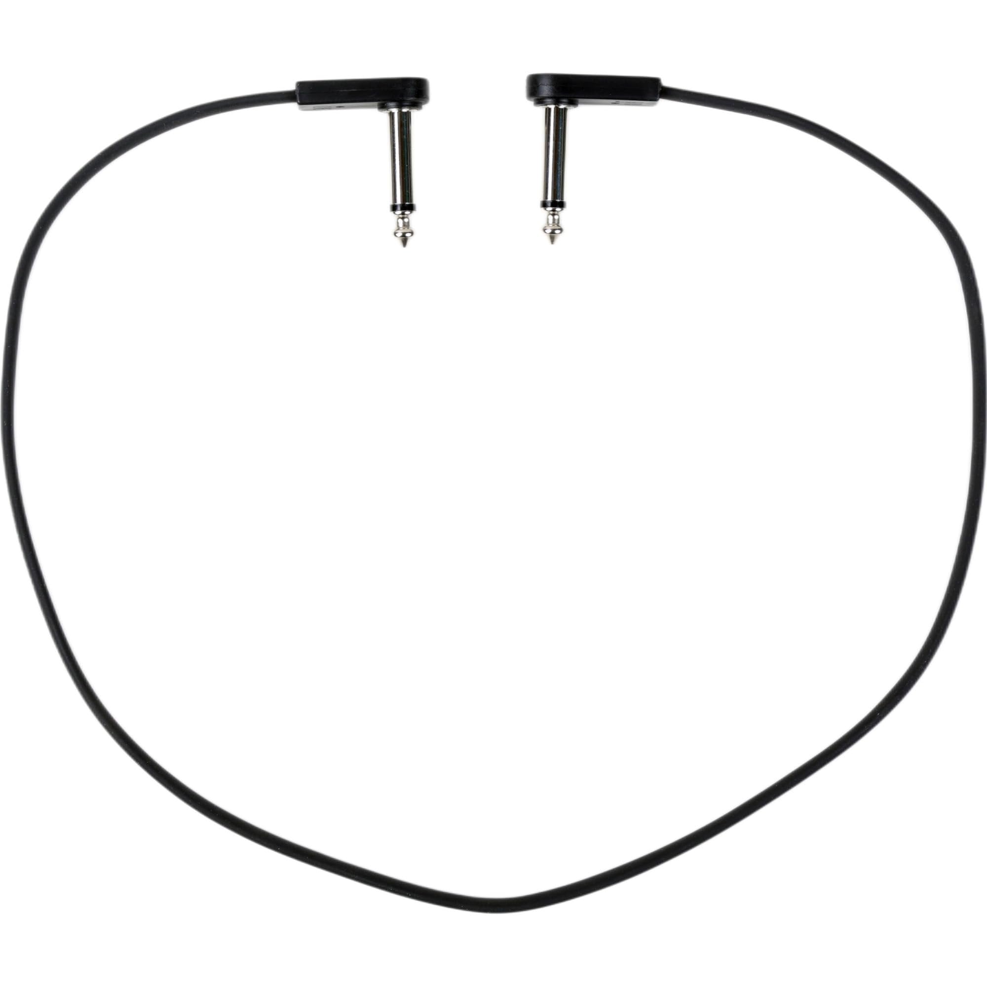 Pedalzoo Flat Patch for Guitar Effects Pedals 24 Inch - Space-Saving and Reliable Pedalboard Connection