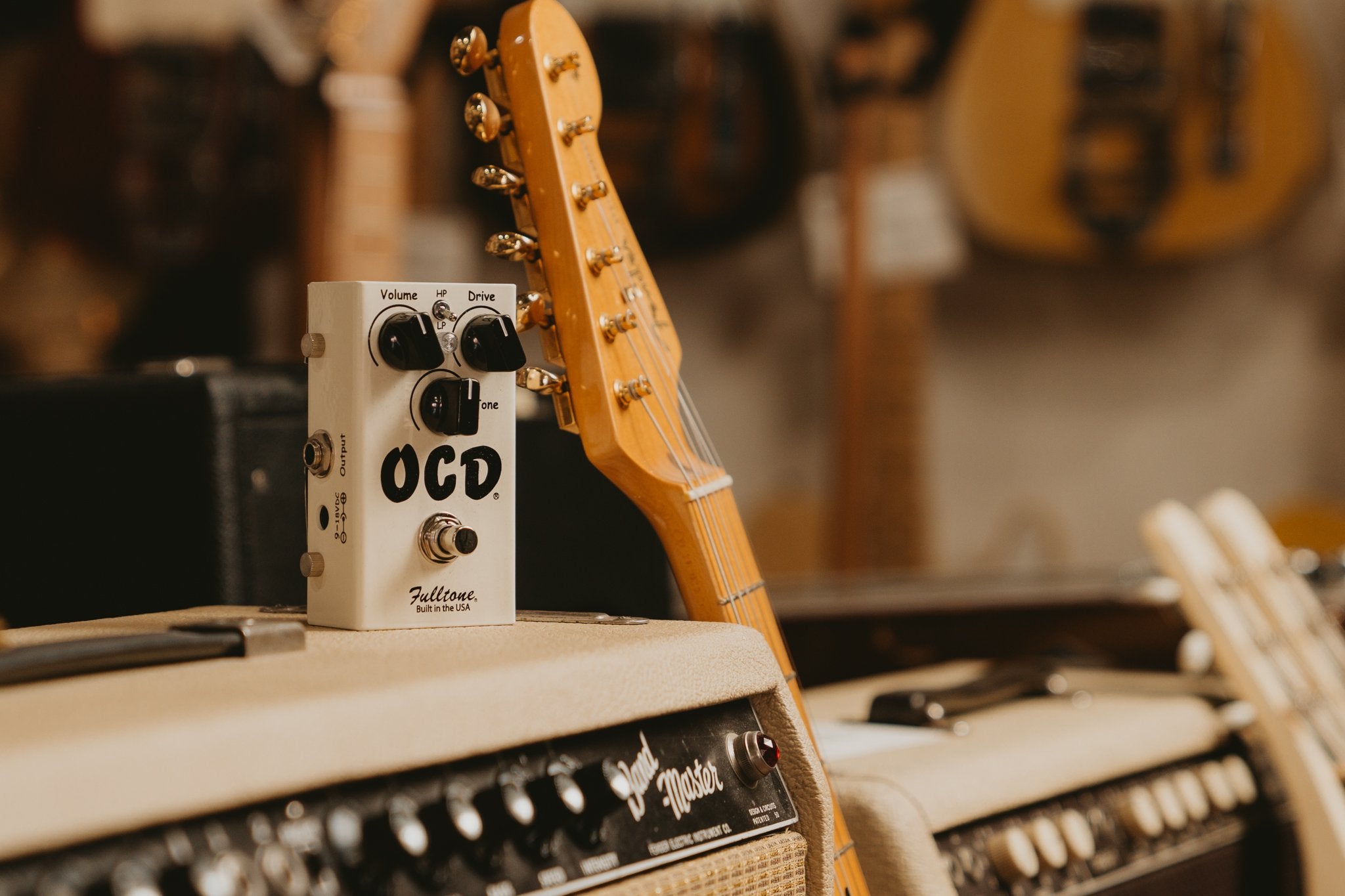 Fulltone OCD v2 Obsessive Compulsive Drive - Transparent OD/Distortion