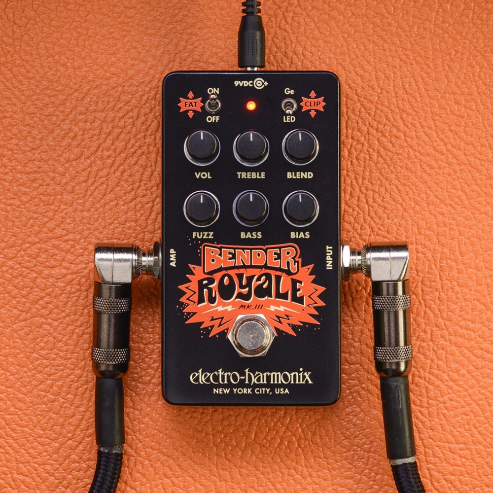 Electro-Harmonix Bender Royale Fuzz, Black