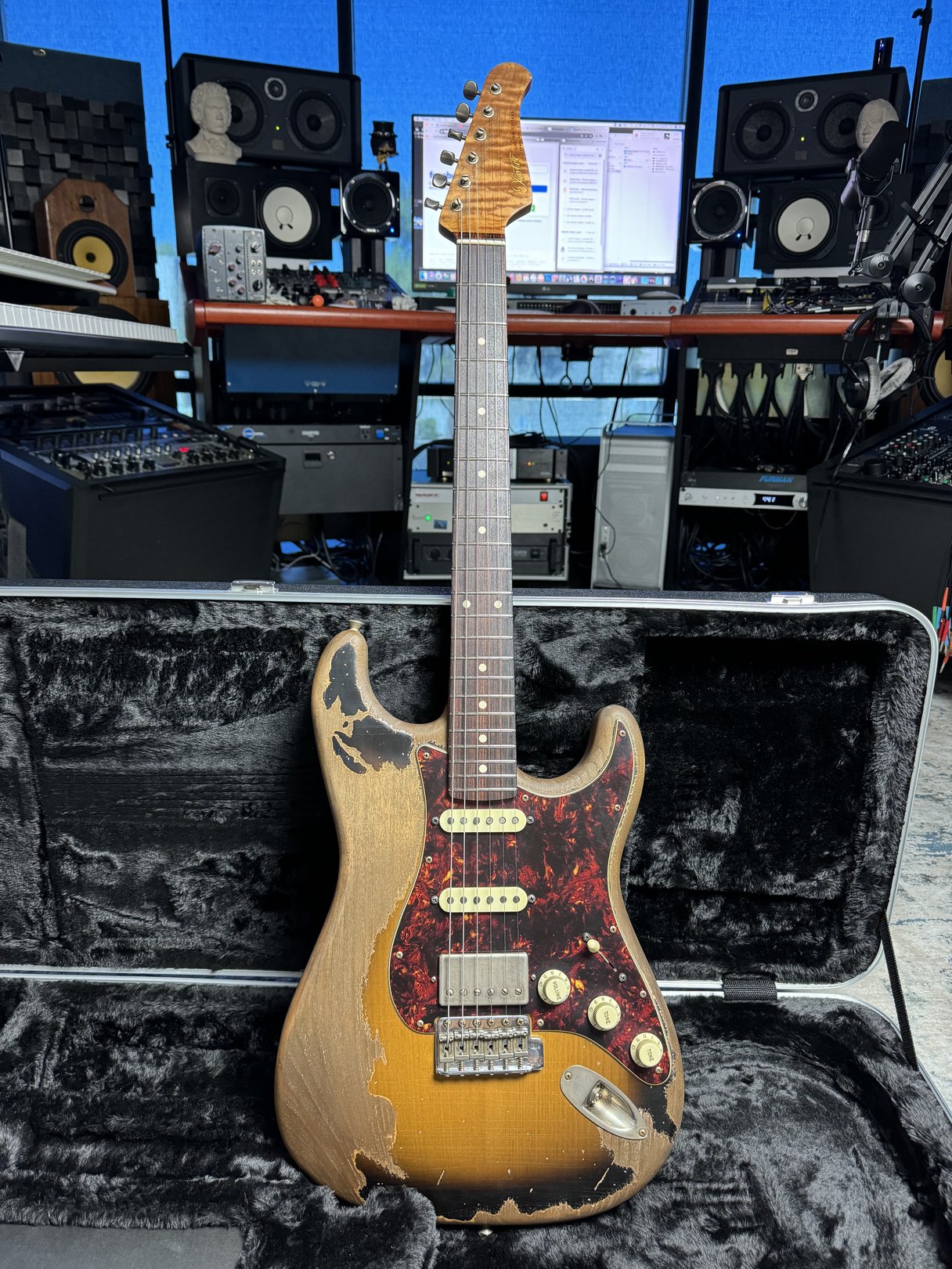 Xotic Xotic California Classic 2 Tone Burst XSC-2 Guitar Alder Custom Super Heavy Aged