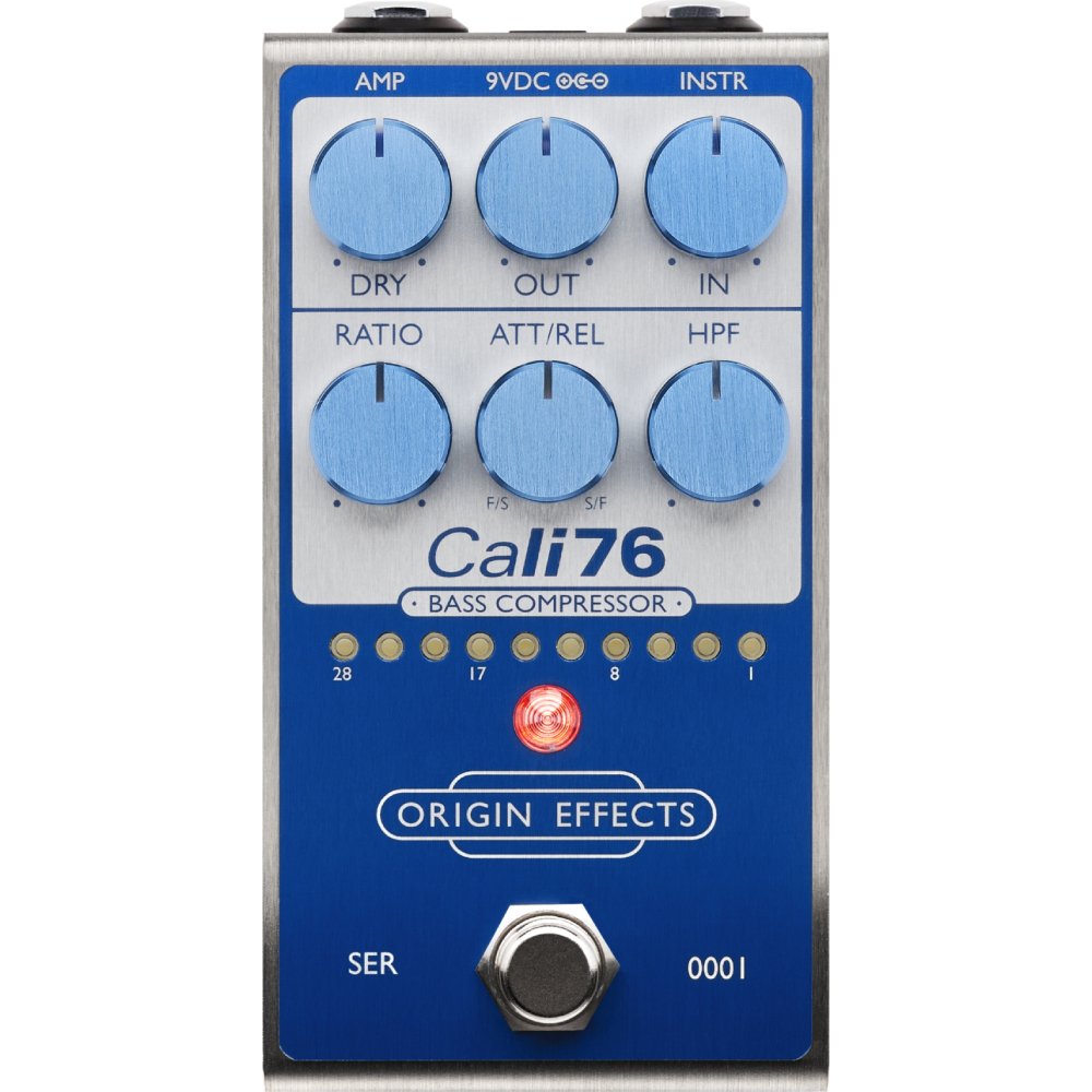 Origin Effects Cali76 Bass Compressor Super Vintage Blue