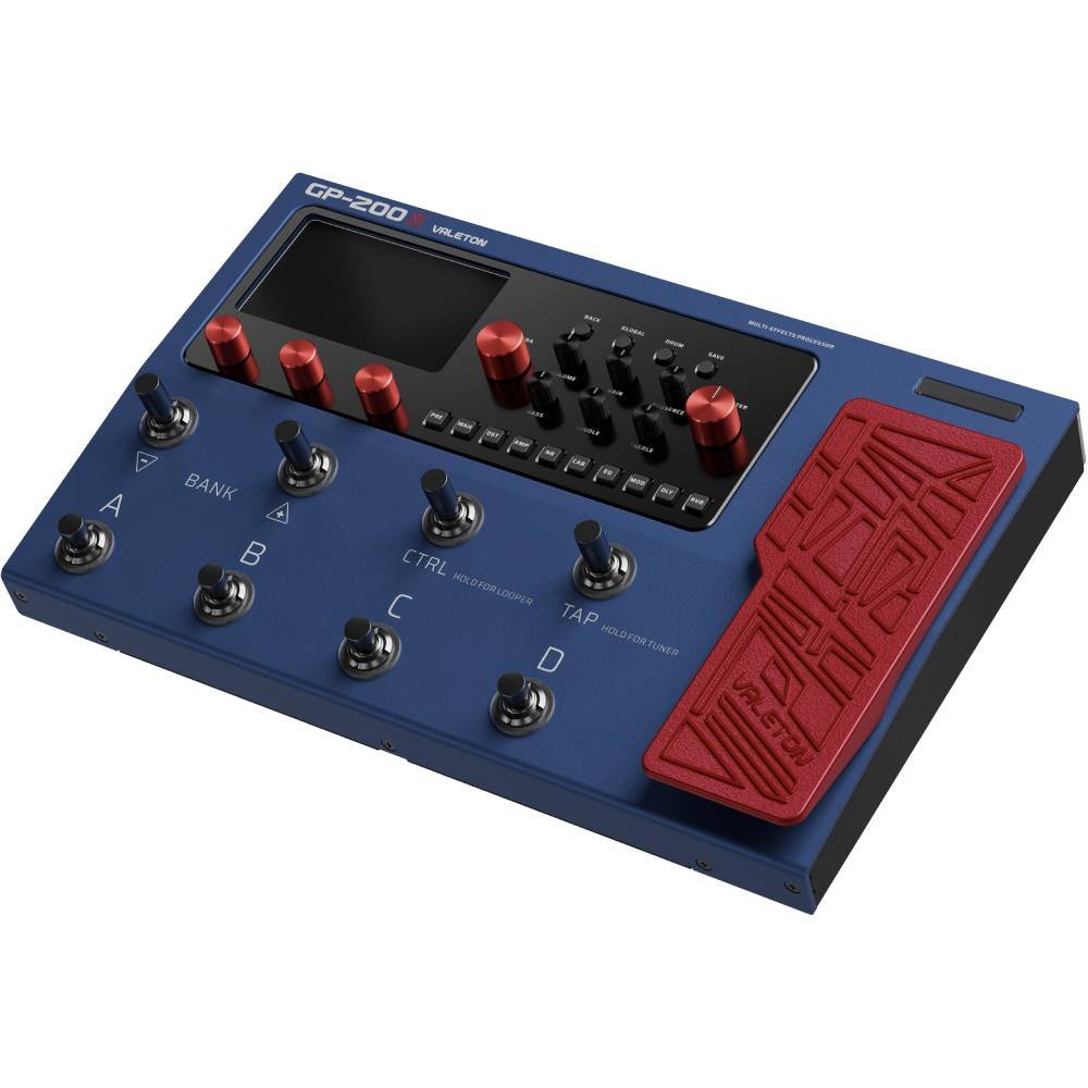GP-200X Multi-Effects Processor Pedal: Expression, FX Loop, MIDI I/O, Amp Modeling, IR Cabinets, Artist Presets for Guitar/Bass