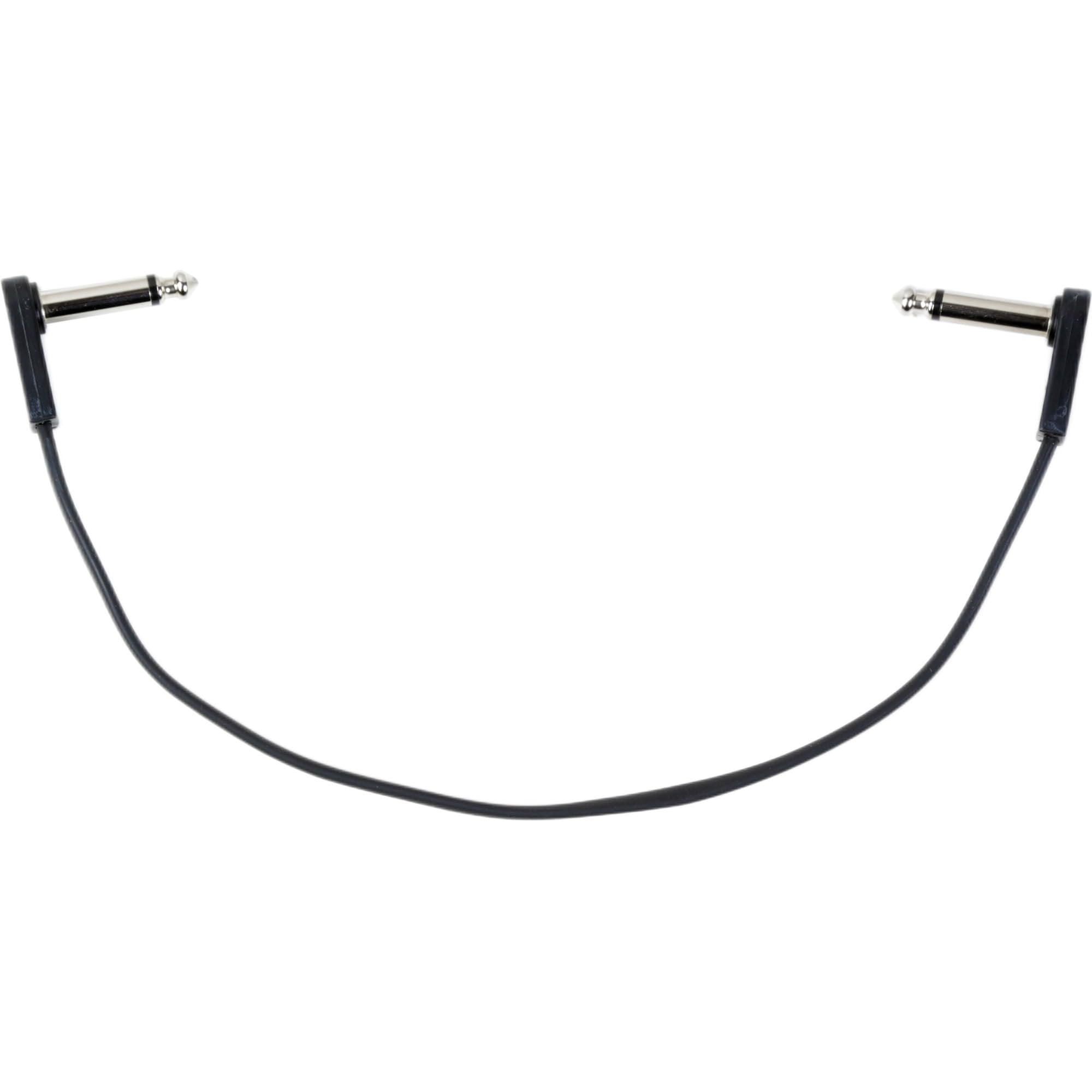 Pedalzoo Flat Patch for Guitar Effects Pedals 12 Inch - Space-Saving and Reliable Pedalboard Connection