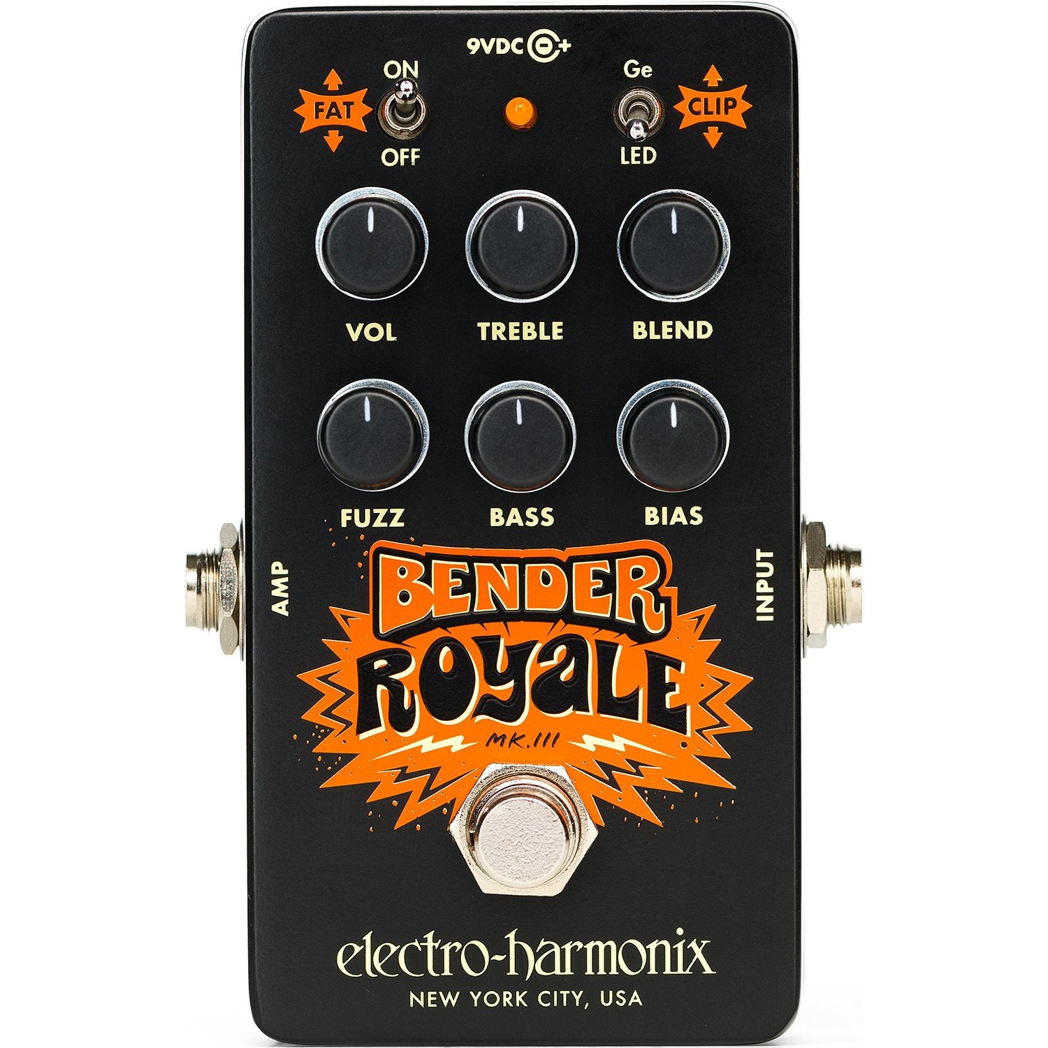 Electro-Harmonix Bender Royale Fuzz, Black