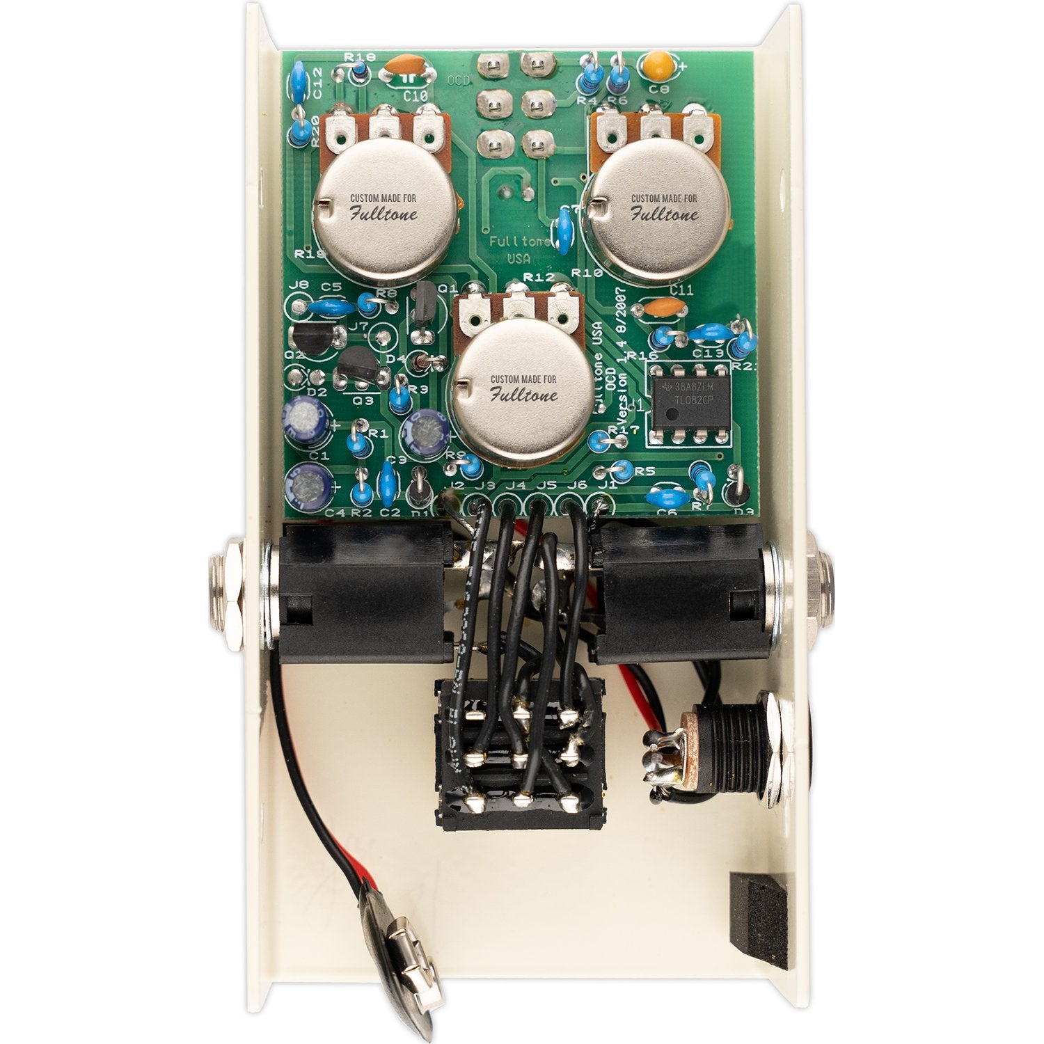 Fulltone Custom Shop OCD v1.4 Obsessive Compulsive Drive - Transparent OD/Distortion