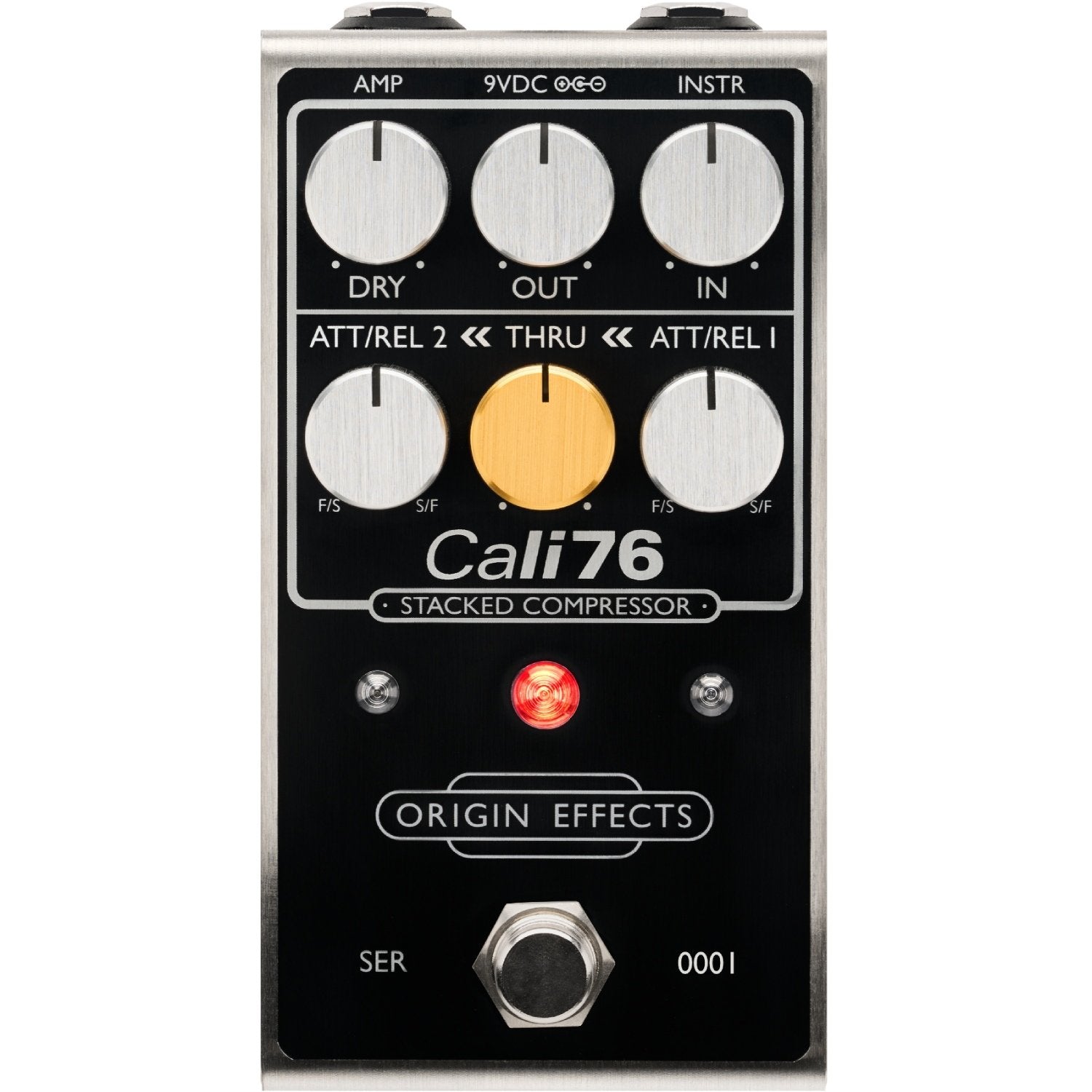 Origin Effects Cali76 Stacked Compressor Black