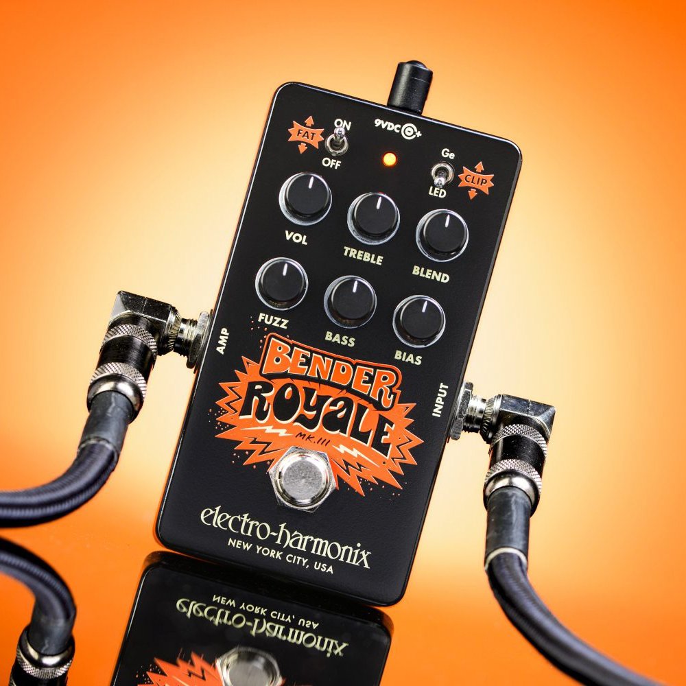 Electro-Harmonix Bender Royale Fuzz, Black