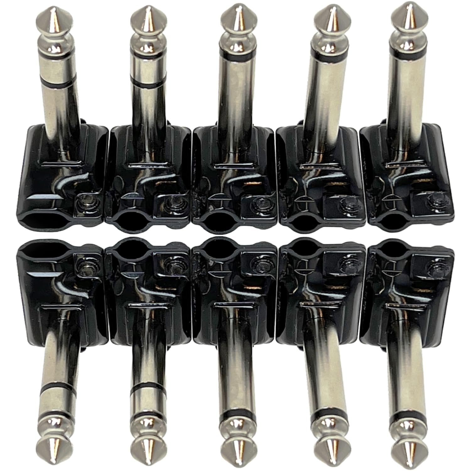 Evidence Audio ESP 1/4 Soldered Plug for Mogami 2319 and other 5mm thick Cable (Large) - 10 pcs