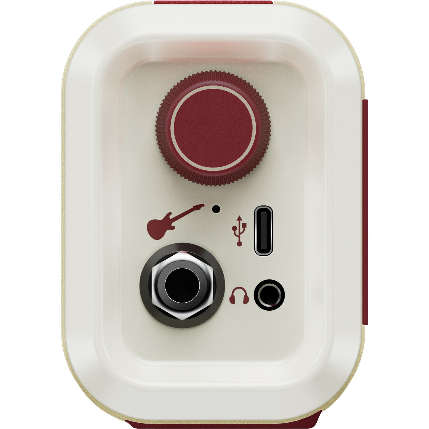 Hotone Pulze Mini AP-5WH Bluetooth Modeling Amplifier for Electric Guitar, Bass and Acoustic Instruments, White Edition