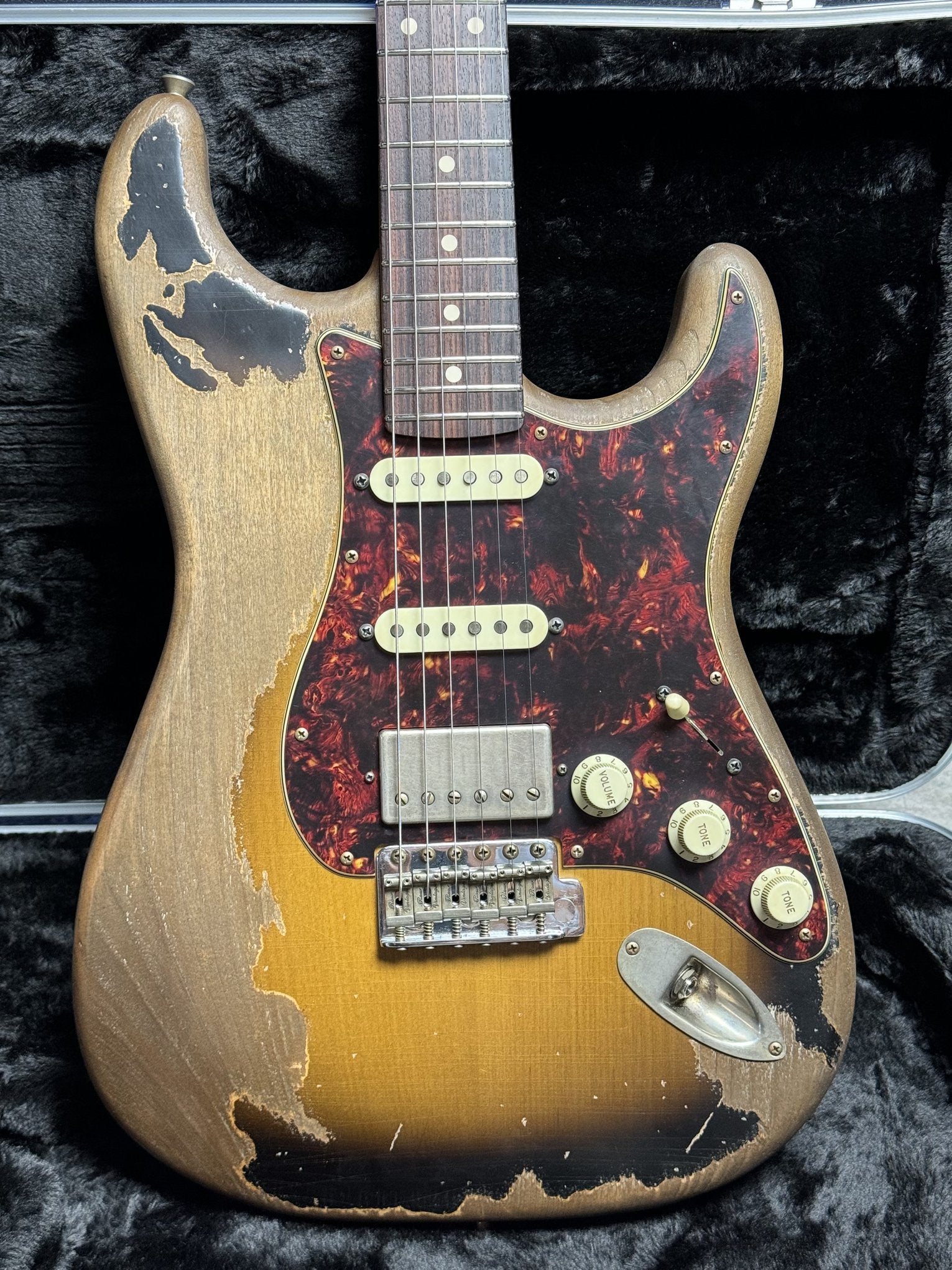 Xotic Xotic California Classic 2 Tone Burst XSC-2 Guitar Alder Custom Super Heavy Aged
