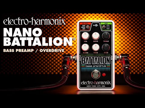 Electro-Harmonix Electro-Harmonix Nano Battalion Bass Preamp Overdrive