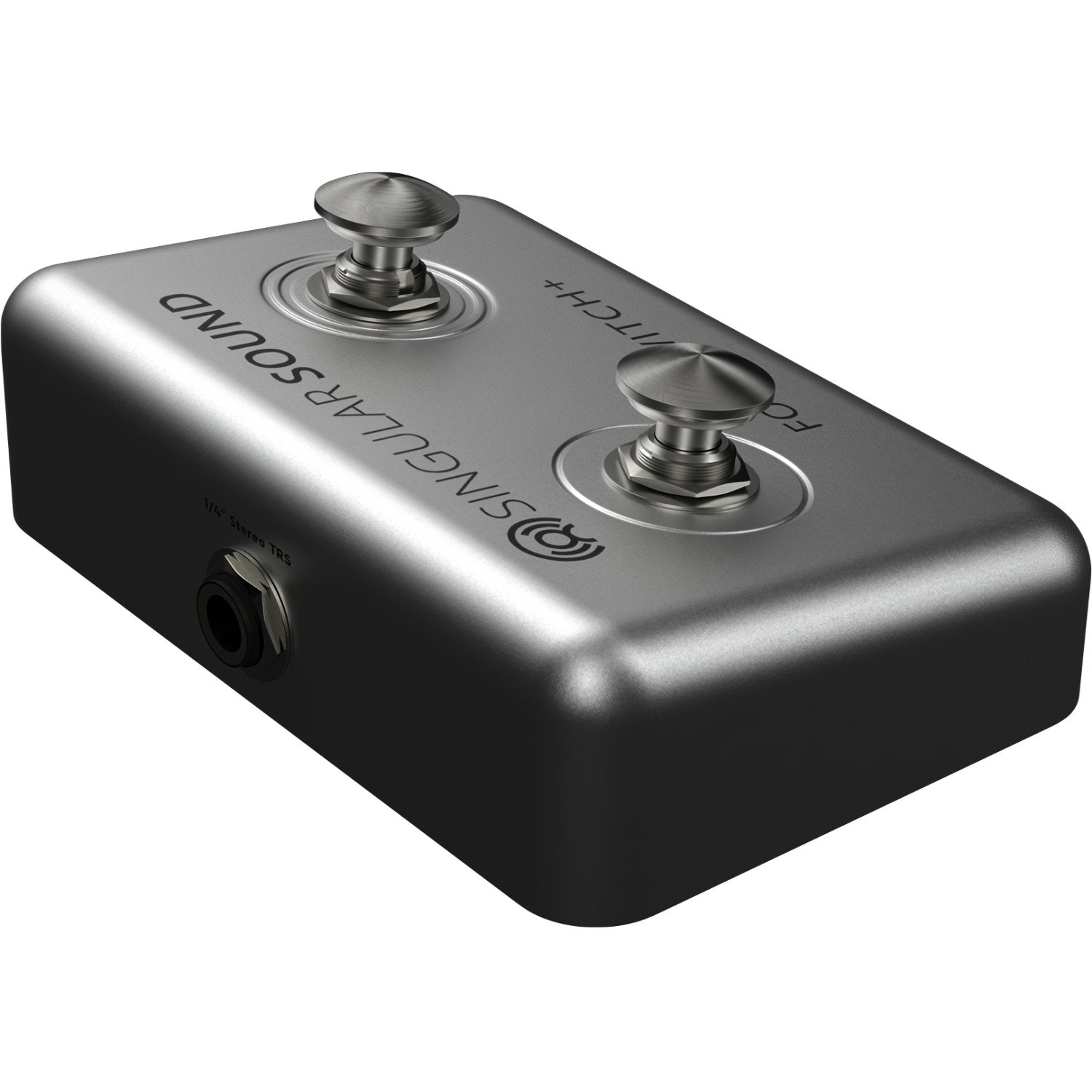 Singular Sound Footswitch+ side view showing chassis profile