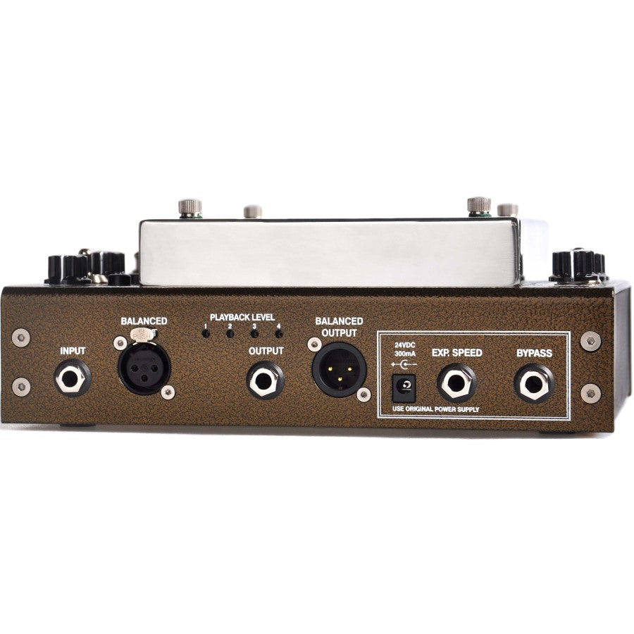 T-Rex Binson Echorec magnetic drum delay pedal — back panel