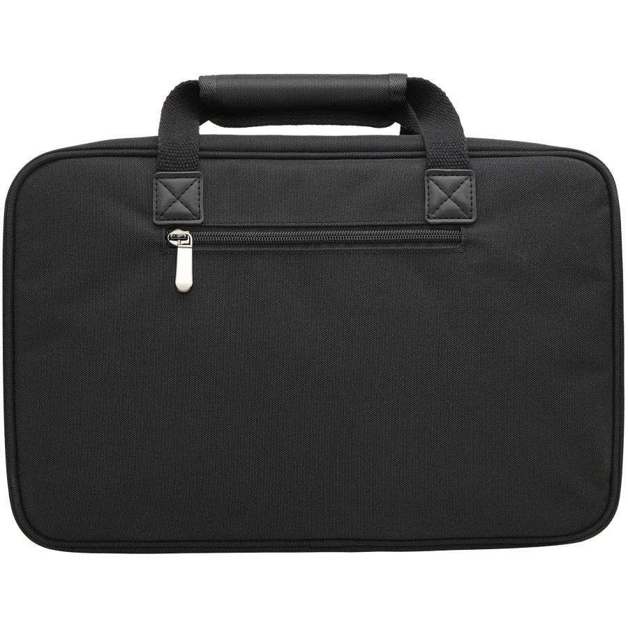 Valeton GPB-1 gig bag front view showing zippered accessory pocket