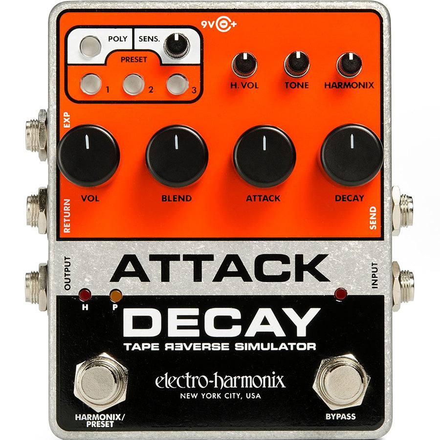 Electro-Harmonix Attack Decay Tape Reverse Simulator