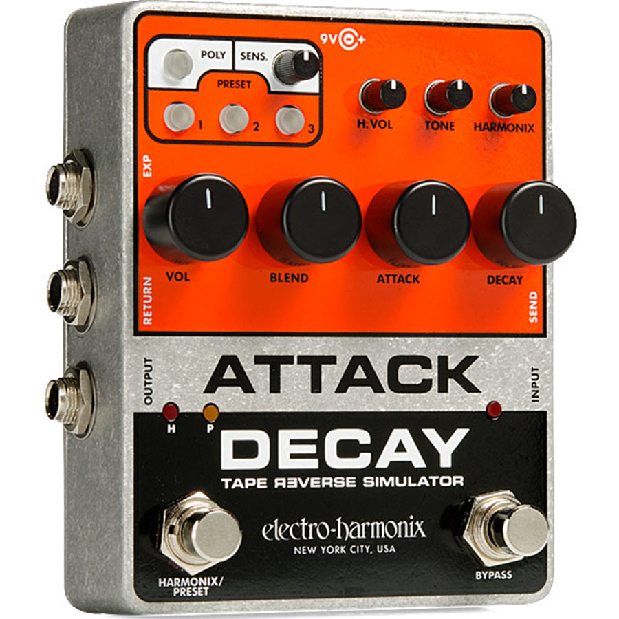 Electro-Harmonix Attack Decay Tape Reverse Simulator