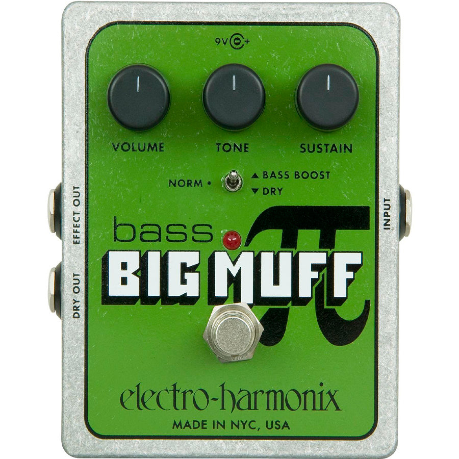 Electro-Harmonix Bass Big Muff Pi Fuzz Distortion Sustainer