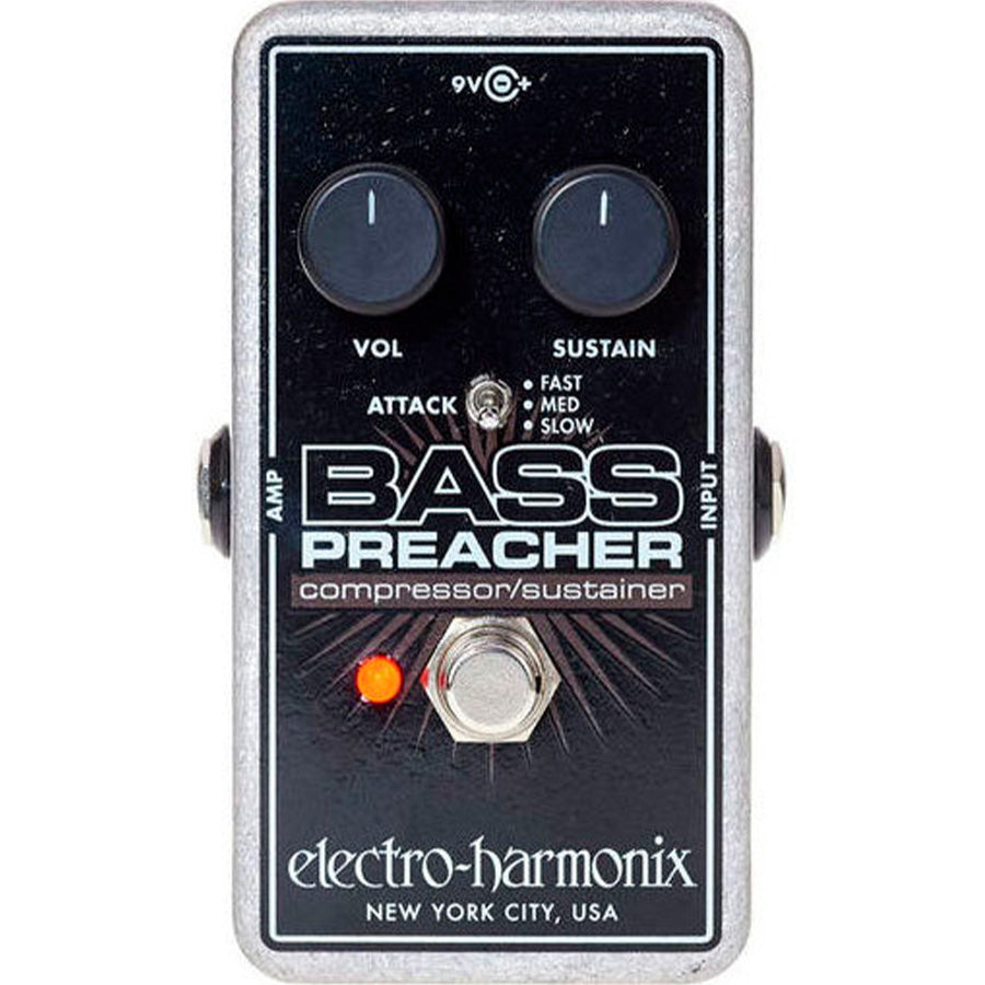 Electro-Harmonix Bass Preacher Compressor & Sustainer