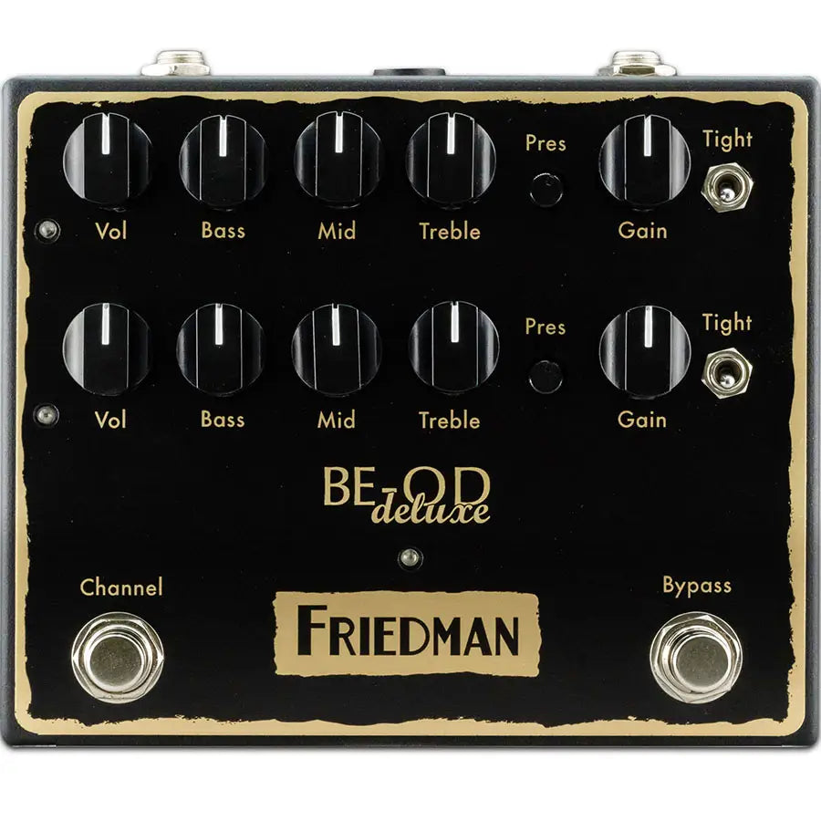 Friedman BE-OD Deluxe 2 Channel Overdrive & Distortion