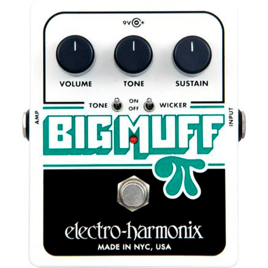 Electro-Harmonix Big Muff Pi with Tone Wicker Fuzz Distortion Sustainer