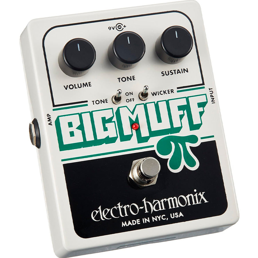 Electro-Harmonix Big Muff Pi with Tone Wicker Fuzz Distortion Sustainer