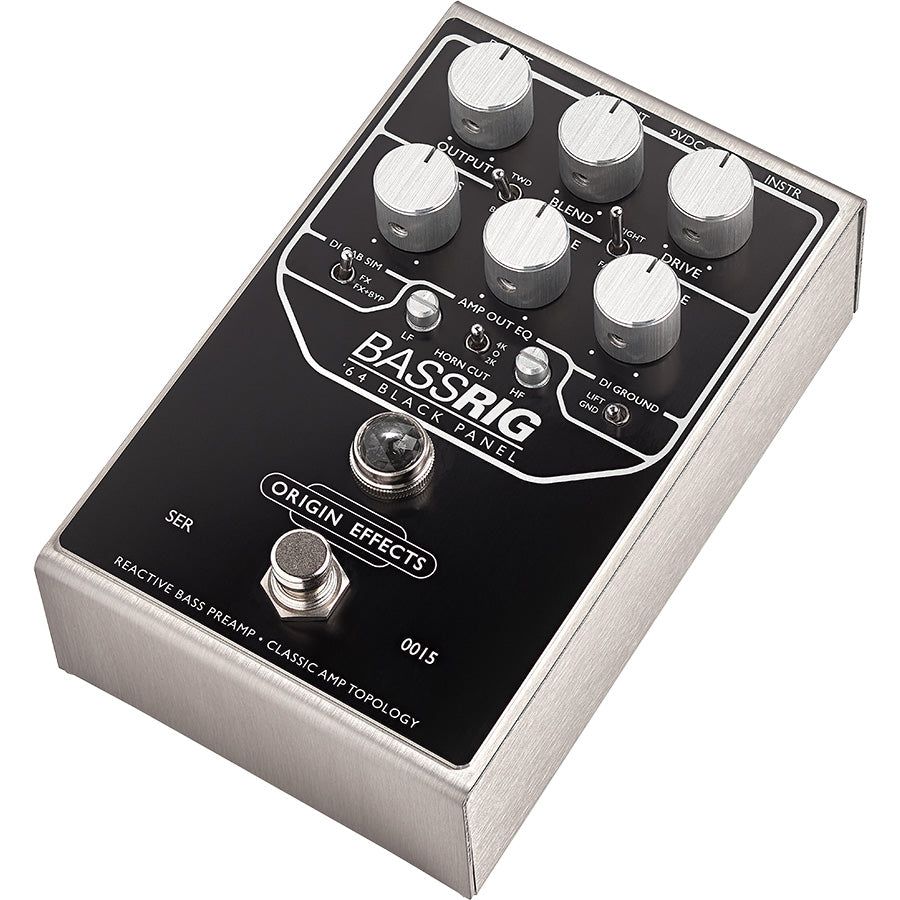 Origin Effects BASSRIG '64 Black Panel