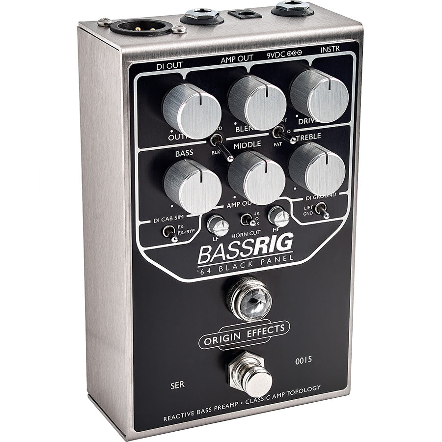 Origin Effects BASSRIG '64 Black Panel