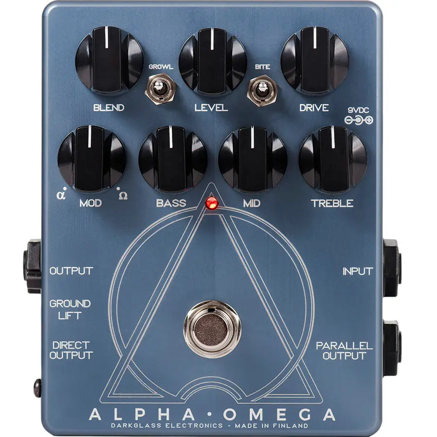 Alpha · Omega Dual Bass Distortion & Overdrive