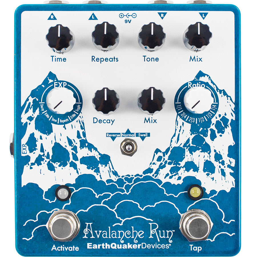 EarthQuaker Devices Avalanche Run V2 Stereo Reverb & Delay