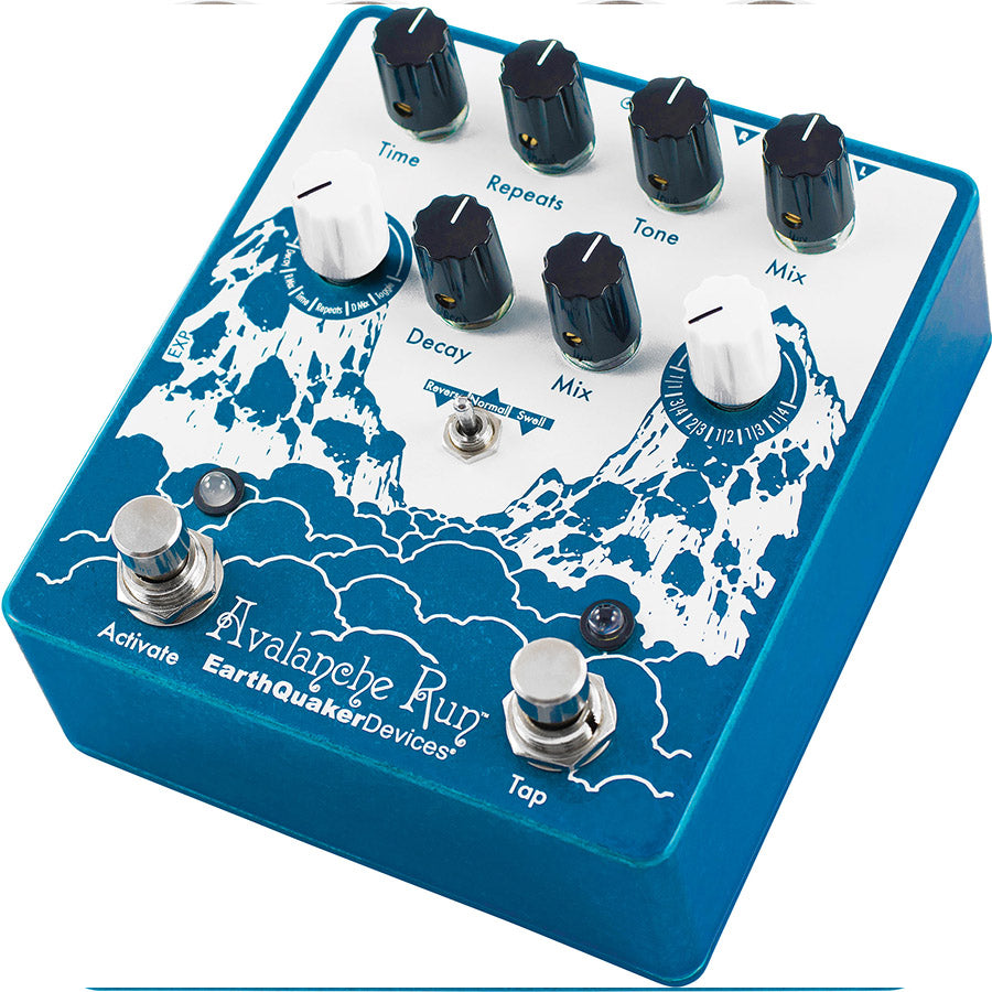 EarthQuaker Devices Avalanche Run V2 Stereo Reverb & Delay