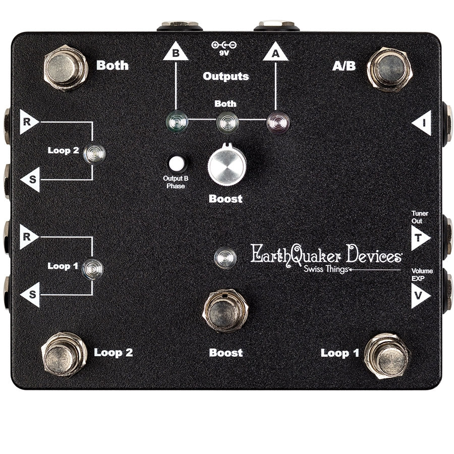 EarthQuaker Devices Swiss Things Pedalboard Reconciler