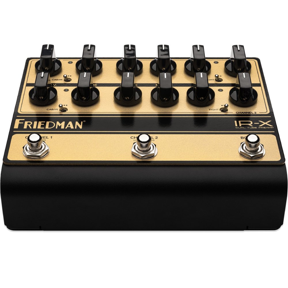 Friedman IR-X Dual Tube Preamp + Peterson StroboClip HDC Clip-On Tuner Bundle