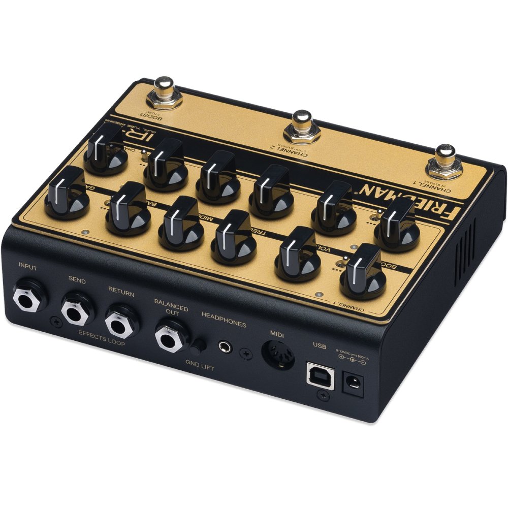 Friedman IR-X Dual Tube Preamp + Peterson StroboClip HDC Clip-On Tuner Bundle