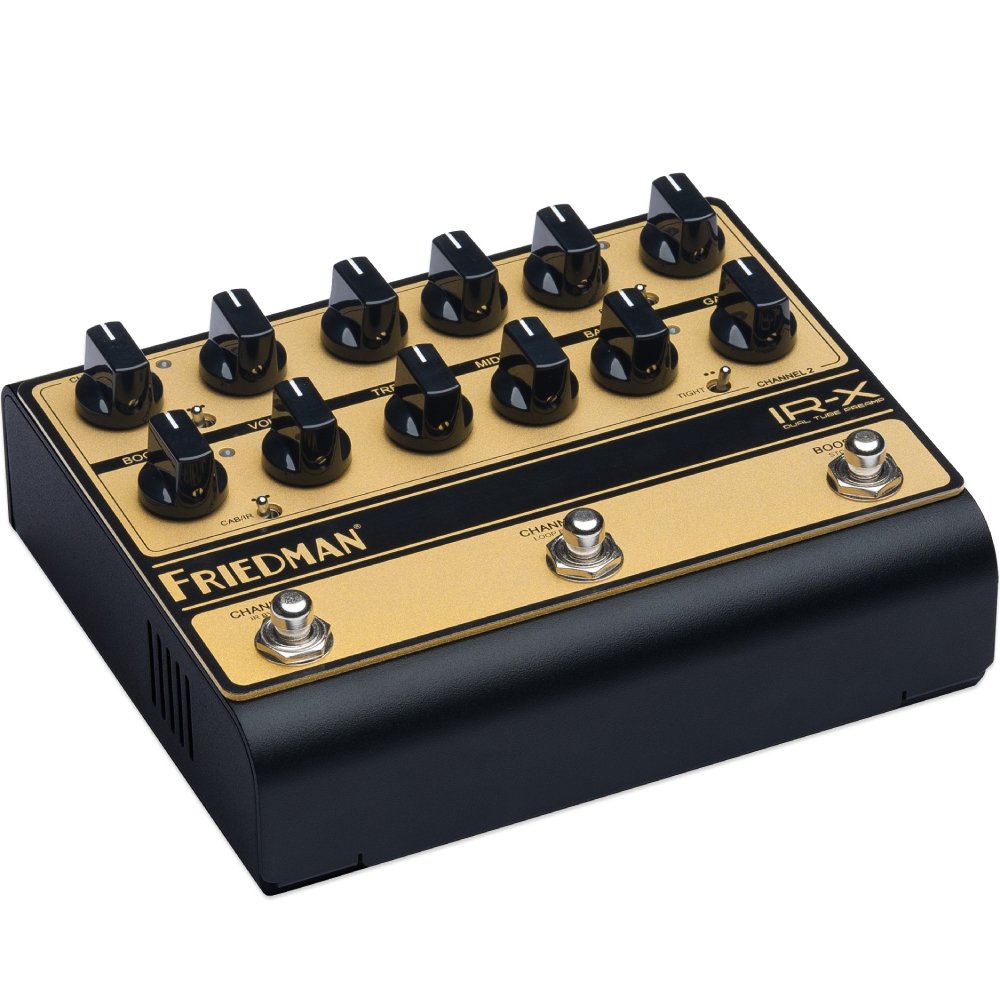 Friedman IR-X Dual Tube Preamp + Peterson StroboClip HDC Clip-On Tuner Bundle