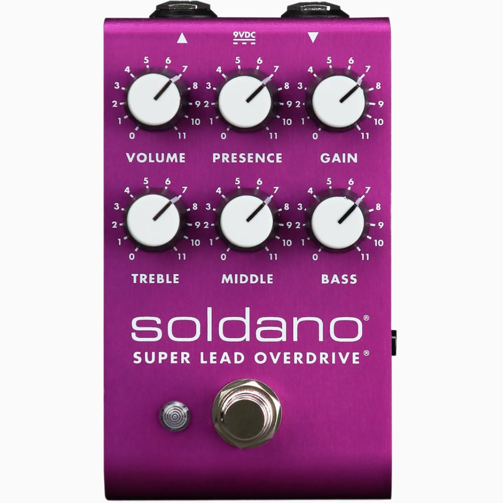 Soldano SLO Super Lead Overdrive Pedal Custom Purple