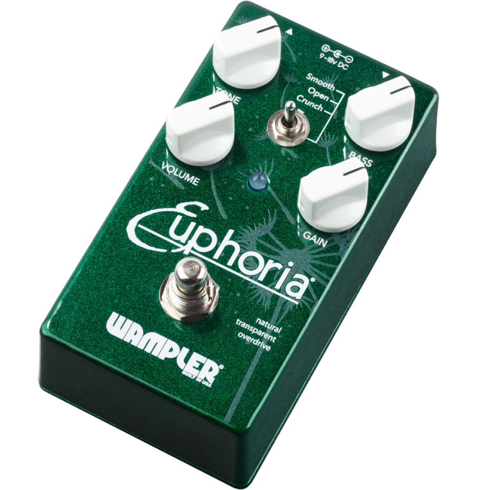 Wampler Euphoria V2 Natural Transparent Overdrive