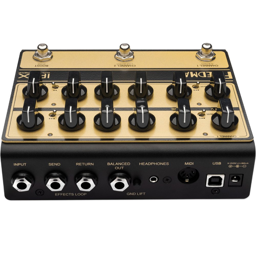 Friedman IR-X Dual Tube Preamp + Peterson StroboClip HDC Clip-On Tuner Bundle