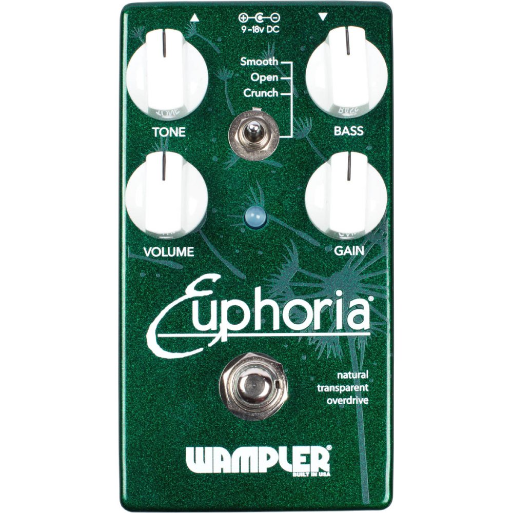 Wampler Euphoria V2 Natural Transparent Overdrive