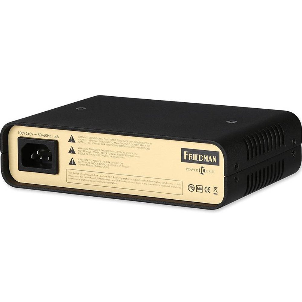 Friedman Power Grid 10 Isolated High Current 9V Pedal Power Supply