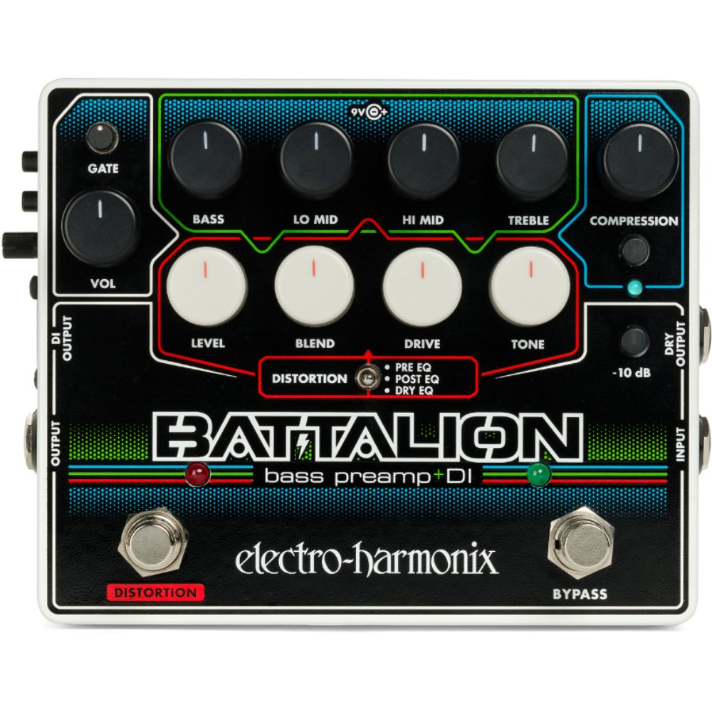 Electro-Harmonix Electro-Harmonix Battalion Bass Preamp & DI