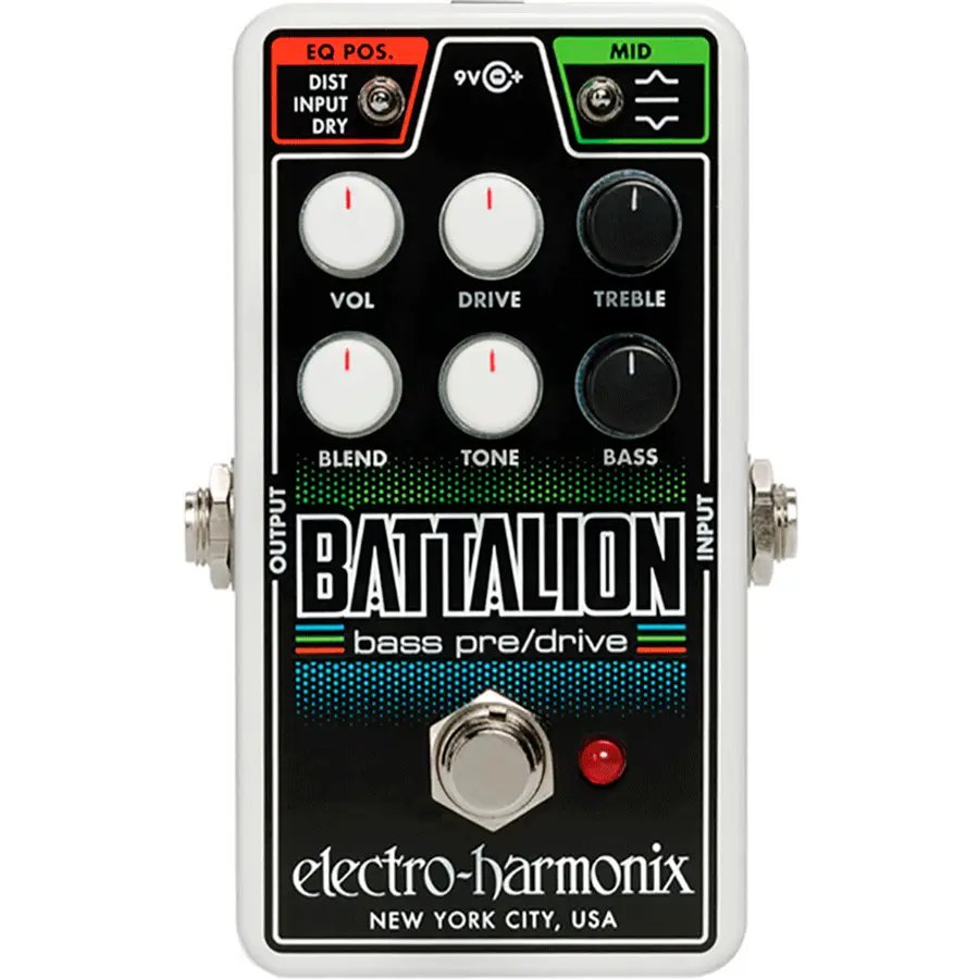 Electro-Harmonix Nano Battalion Bass Preamp Overdrive
