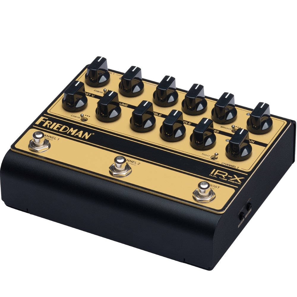 Friedman IR-X Dual Tube Preamp + Peterson StroboClip HDC Clip-On Tuner Bundle