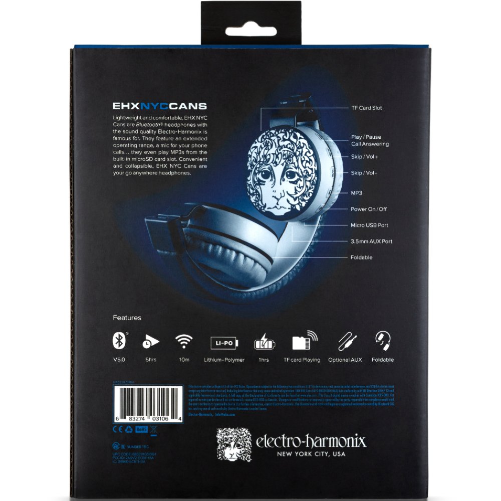 Electro-Harmonix Electro-Harmonix NYC Cans Wireless Headphones
