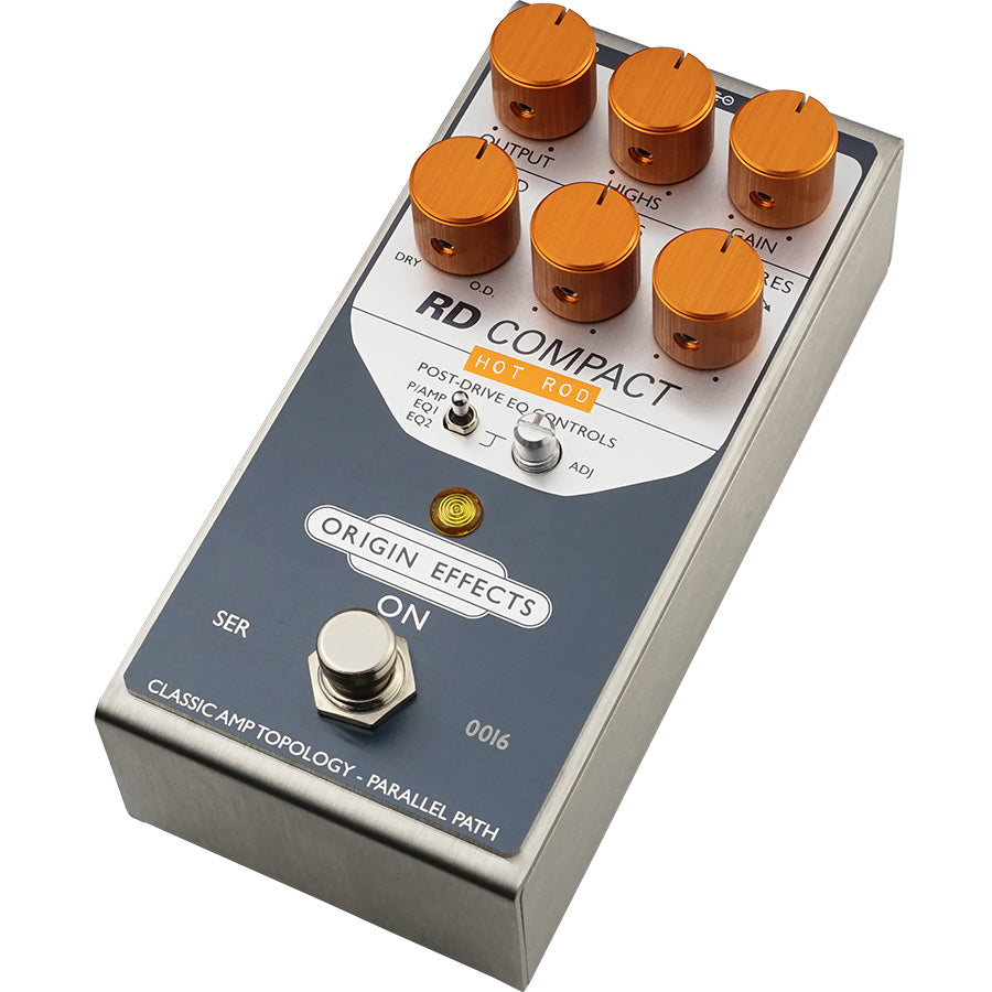 Origin Effects RD Compact Hot Rod Hot-Rodded Amp Overdrive