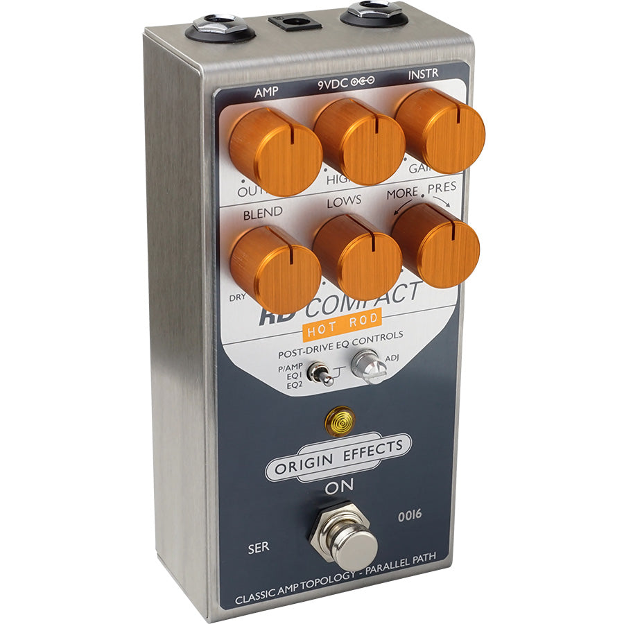 Origin Effects RD Compact Hot Rod Hot-Rodded Amp Overdrive