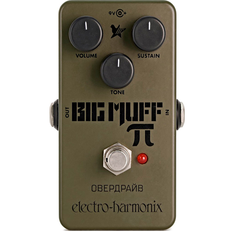 Electro-Harmonix Green Russian Big Muff Pi Fuzz Distortion Sustainer