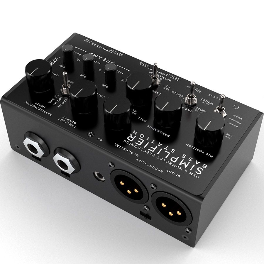 Simplifier Bass Station Zero Watt Analog Bass Preamp