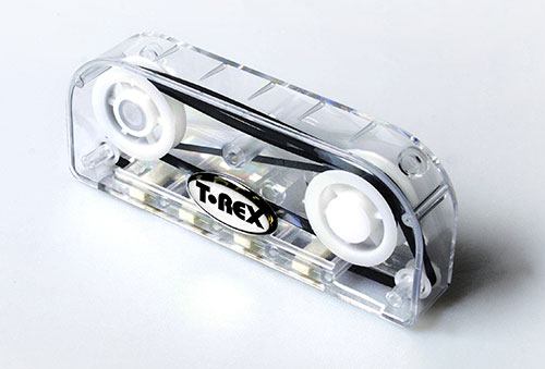 T-Rex Replicator D'Luxe real-tape echo delay pedal — angled full view